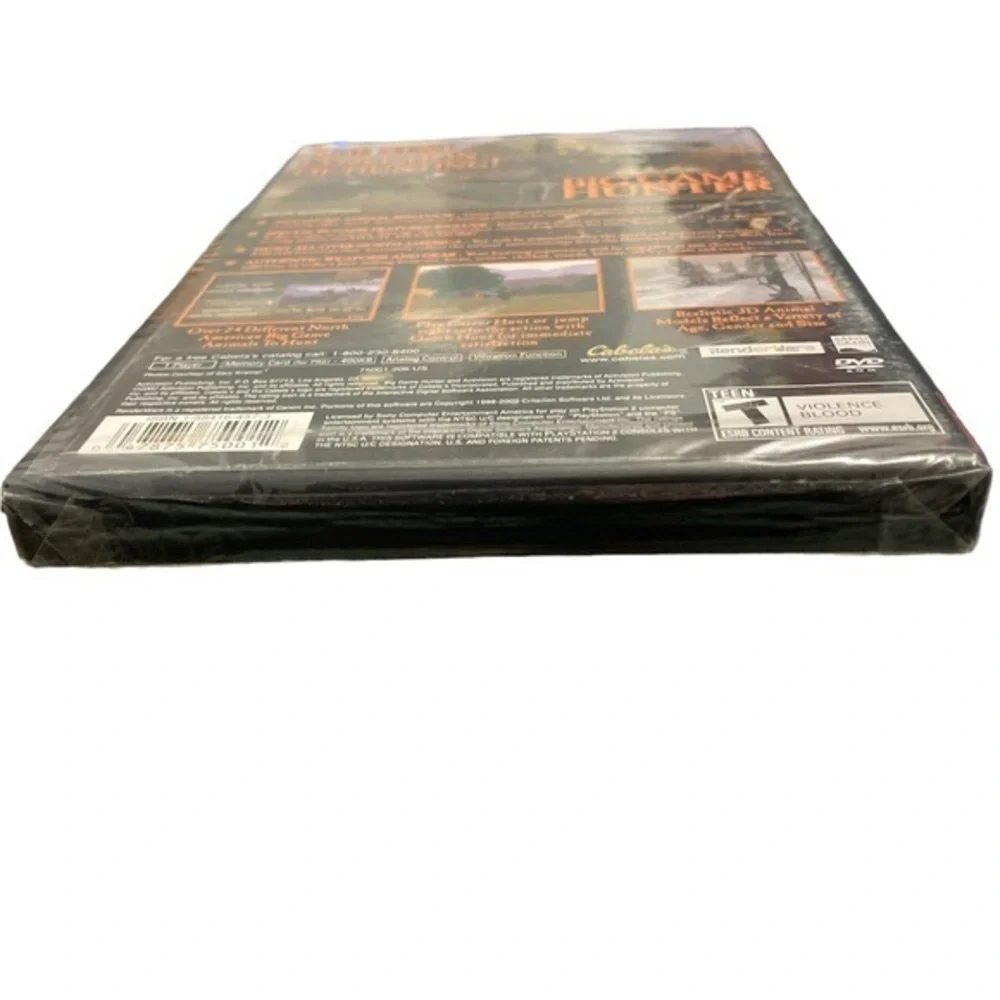Cabela's Big Game Hunter‎ Sony PlayStation 2, 2002 PS2 New Factory Sealed